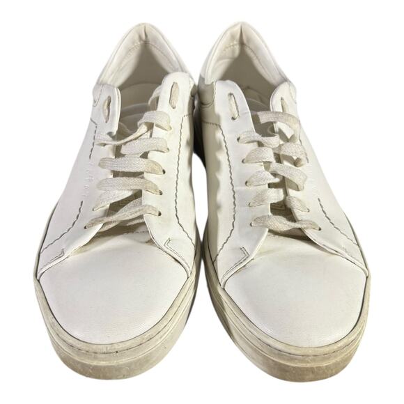 Yatay Womens Vegan Leather Shoes Sneakers Size 38 8 Black Hemp Laces Recycled - Picture 3 of 8